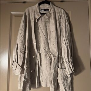 Zara Light Tan Jacket